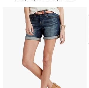 NWT Lucky Brand "the roll up" short